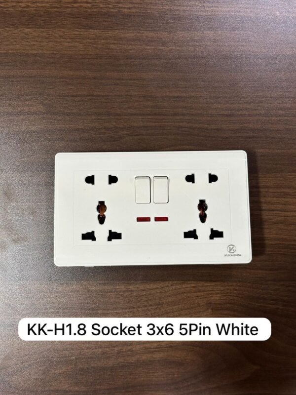 H1.8 SOCKET 3X6 5Pin White